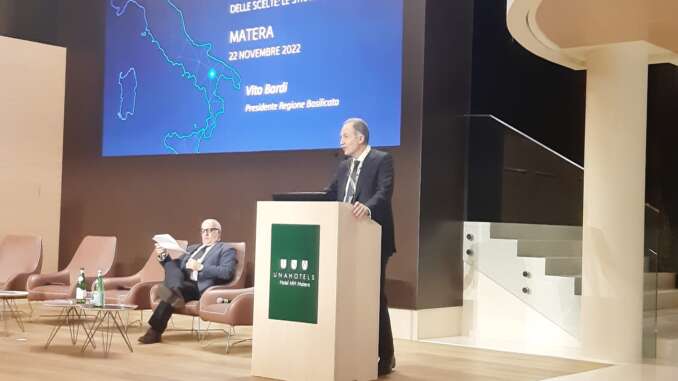 Intervento del presidente Bardi