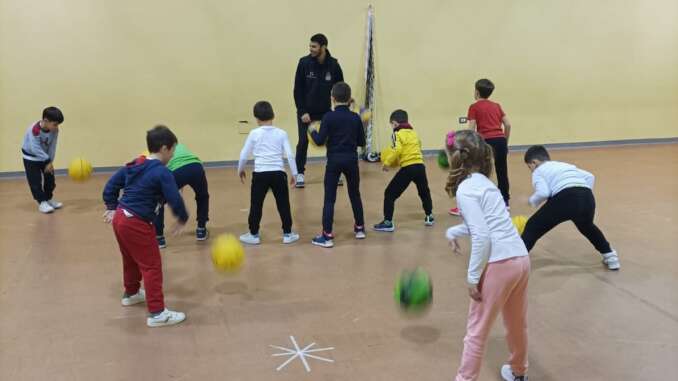 bambini progetto CSI POTENZA scuola