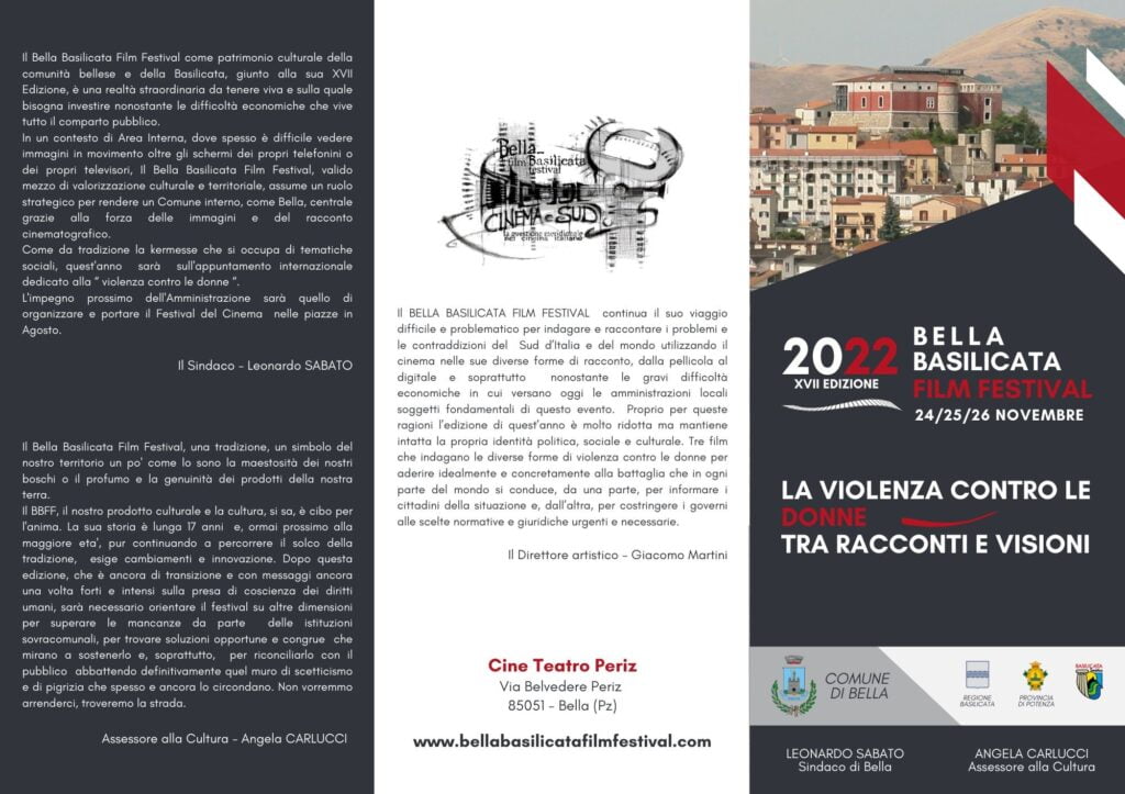bellafilmfestival22programman.1 radiolaser news matera potenza puglia basilicata