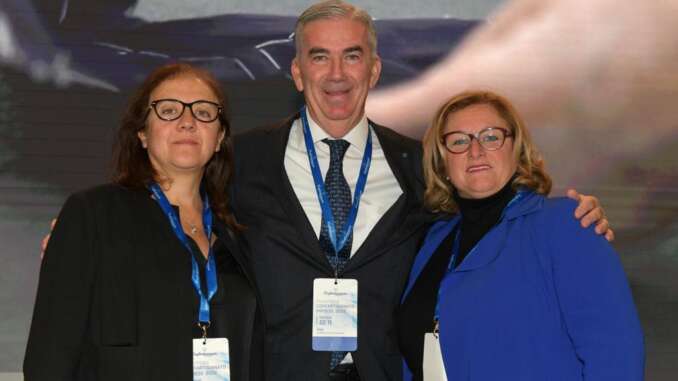rosa gentile con presidente Granelli