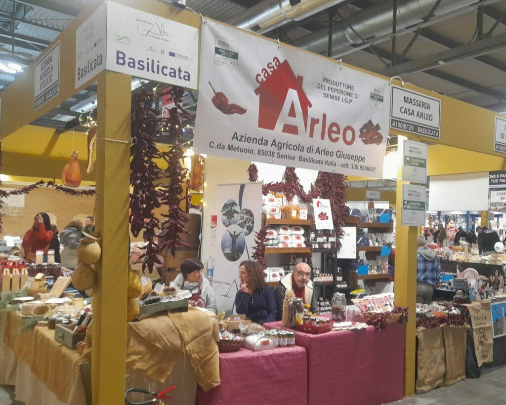 02 stand azienda agricola di arleo giuseppe radio laser news matera potenza puglia basilicata
