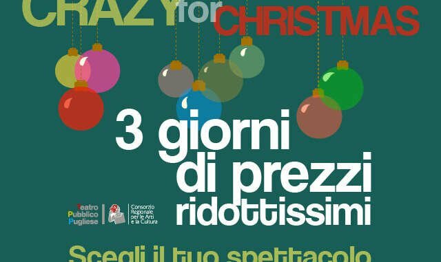12-12-22 crazy for Christmas_scontistica biglietti TPP_locandina