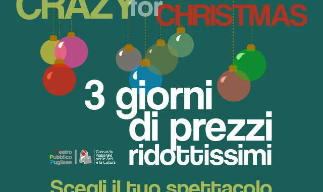 12-12-22 crazy for Christmas_scontistica biglietti TPP_locandina