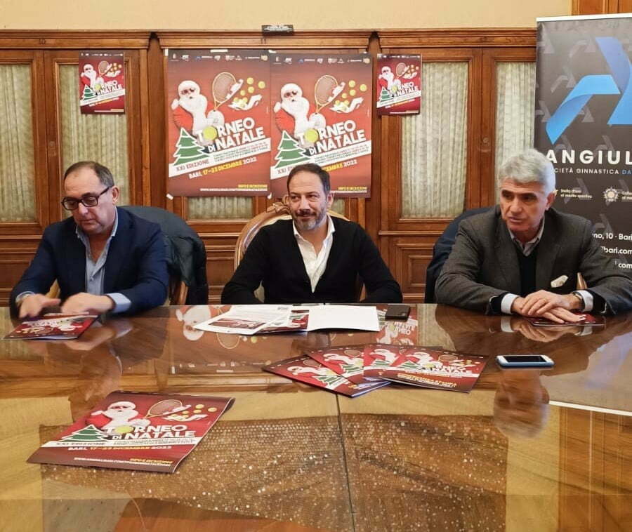 15 12 22 presentazione 21 torneo di natale dellangiulli 1 radiolaser news matera potenza puglia basilicata