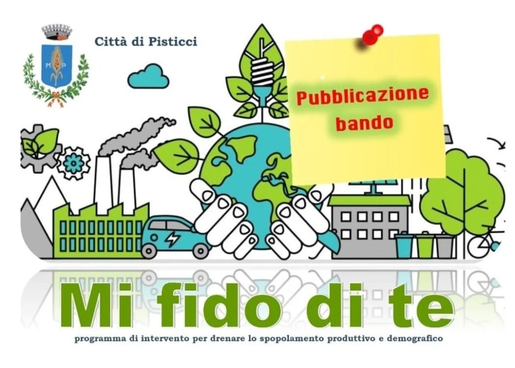 Pisticci. Programma di intervento “Mi fido di te”: pubblicazione del bando.