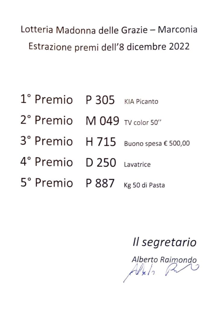 marconia. un 7 dicembre all'insegna della solidarietà e della pace. 1 fb img 1670575773958 radio laser news matera potenza puglia basilicata