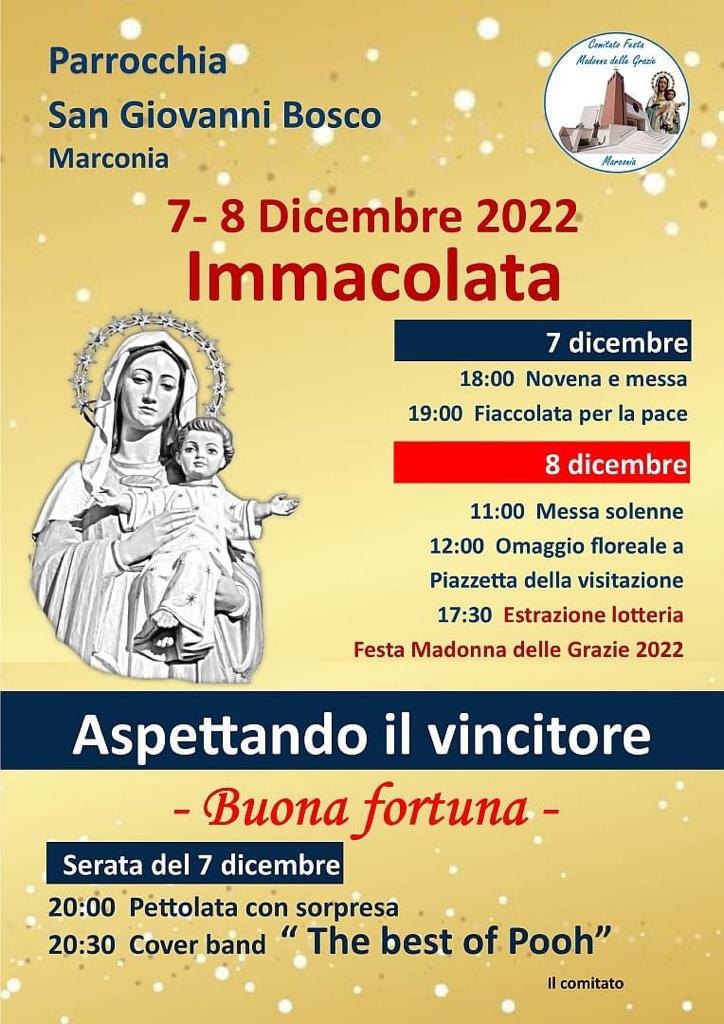 marconia. un 7 dicembre all'insegna della solidarietà e della pace. 2 img 20221207 wa0011 radio laser news matera potenza puglia basilicata