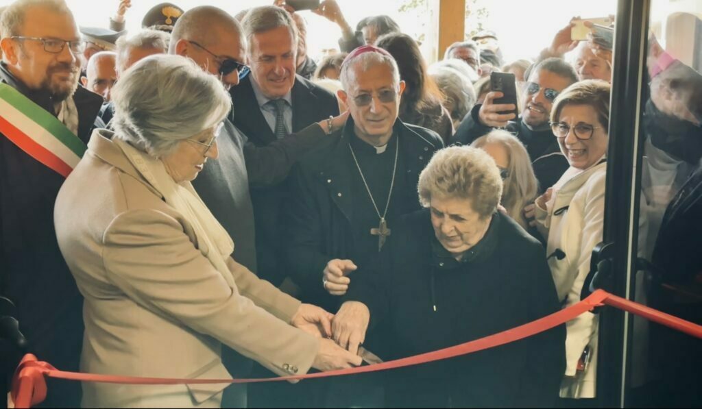 inaugurazione mensa don giovanni mele 01 radio laser news matera potenza puglia basilicata
