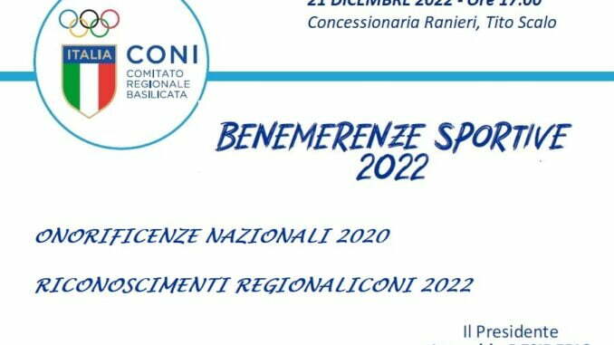 Locandina Benemerenze 2022