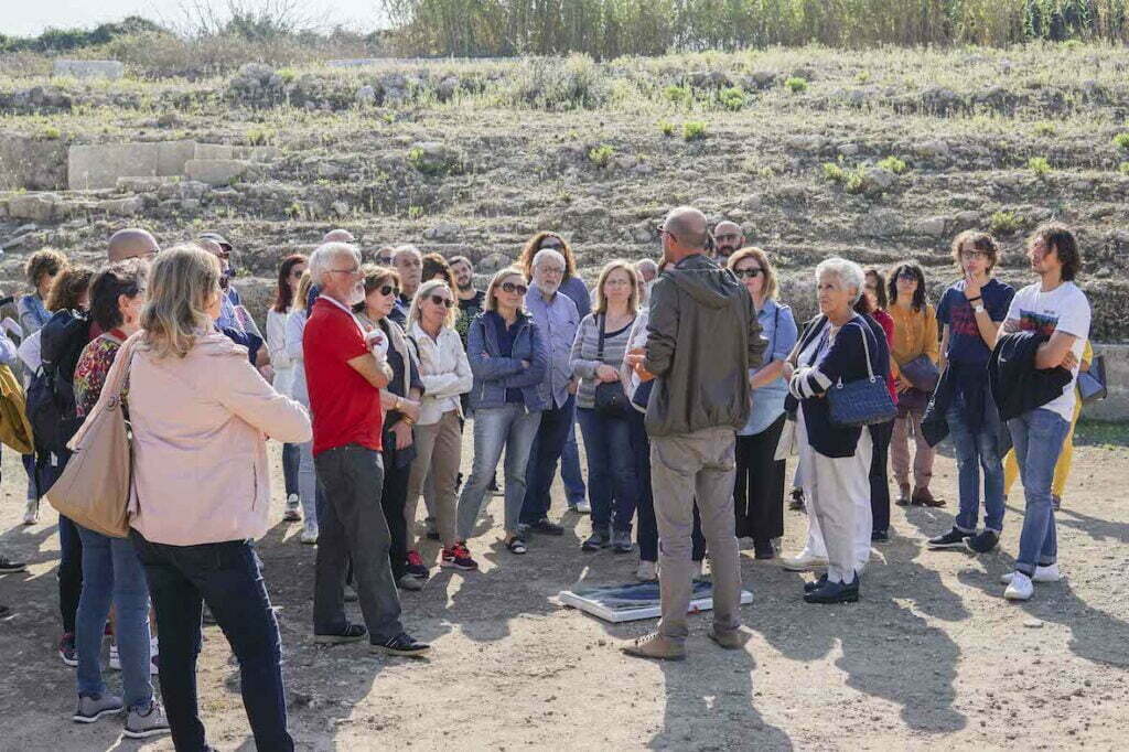 parco archeologico di rudiae visita guidata repertorio radiolaser news matera potenza puglia basilicata