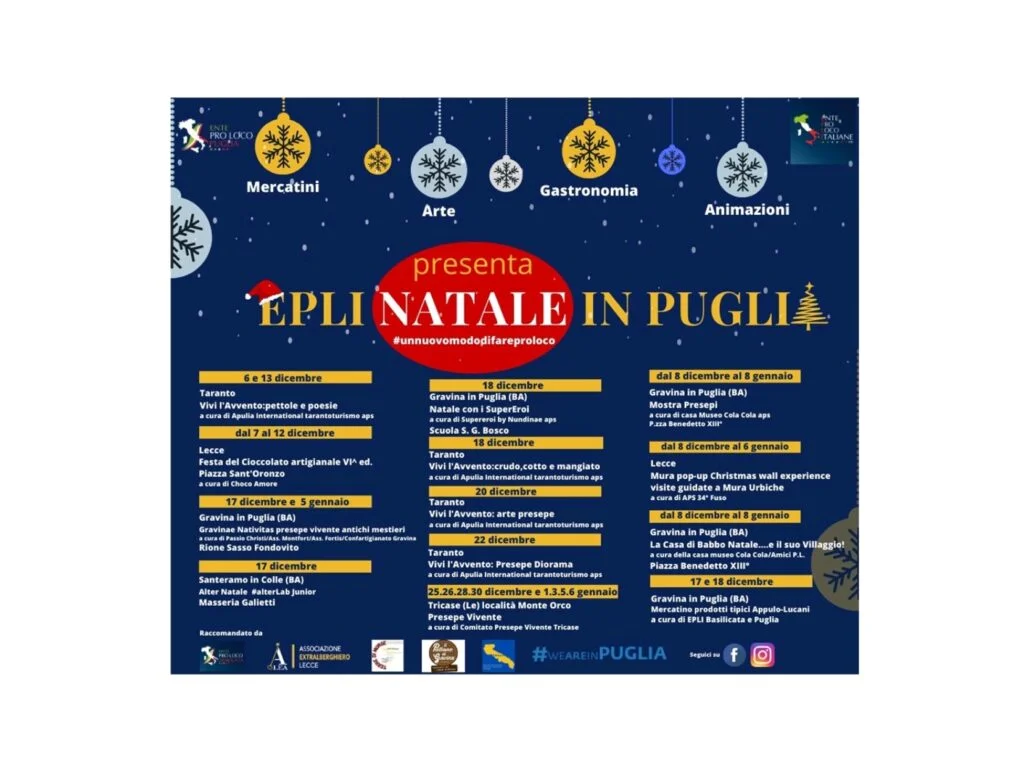 EPLI NATALE IN PUGLIA!