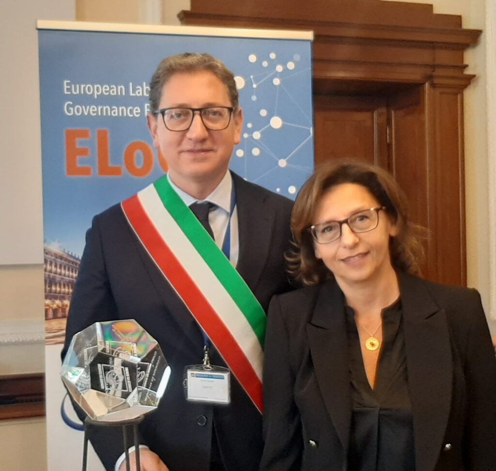 quarto e perrone con il premio eloge radiolaser news matera potenza puglia basilicata