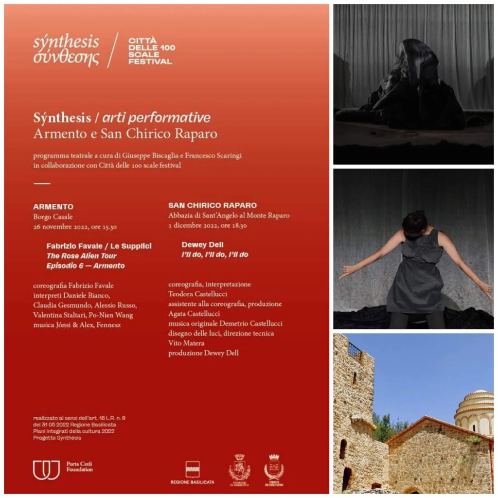 teatro e danza aprono le porte dell’abbazia di san chirico raparo 1 whatsapp image 2022 12 01 at 11.49.18 radiolaser news matera potenza puglia basilicata