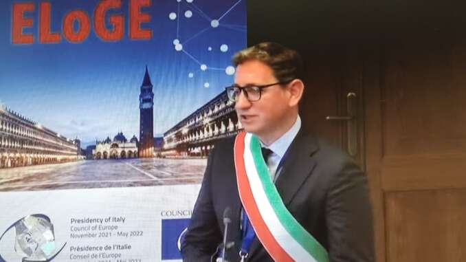 intervento sindaco Venezia ELoGE