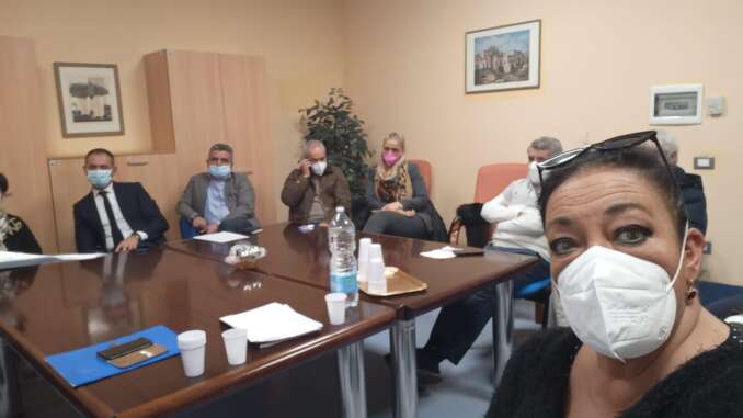 un momento dell'incontro di Tricarico