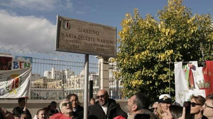 18-01-23 stamattina l'intitolazione di una parte di piazza Redentore a Maria Celeste Nardini_2