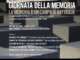 25 01 23 giornata della memoria venerdi al piccinni la memoria e un campo di battaglia locandina radio laser news matera potenza puglia basilicata