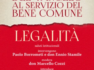 Paolo Borrometi e don Ennio Stamile a Lagonegro