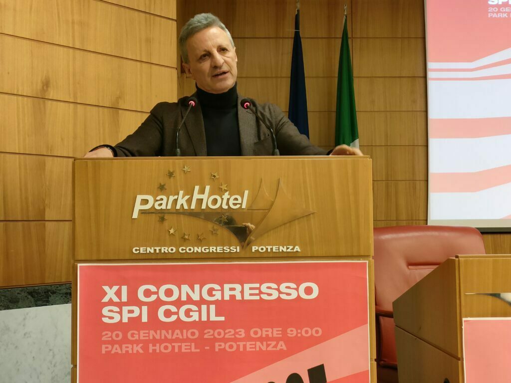 angelo summa segretario generale spi cgil basilicata radio laser news matera potenza puglia basilicata