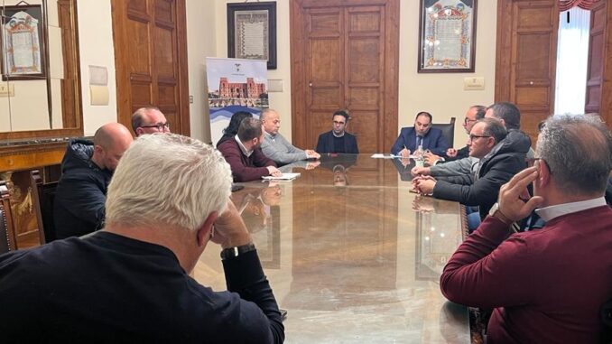 CTP, una fase dell'incontro svoltosi in Provincia