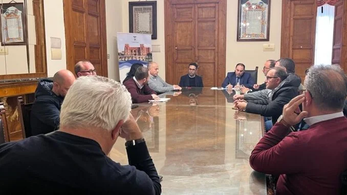 CTP, una fase dell'incontro svoltosi in Provincia