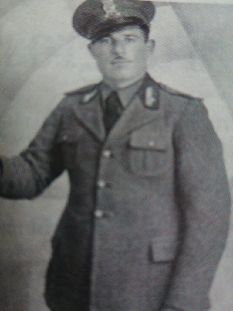 27 GENNAIO 2023. GIORNO DELLA MEMORIA. RICORDO DEL SOLDATO ANTONIO SISTO DEPORTATO IN LAGER, RIFIUTO' LA LIBERAZIONE