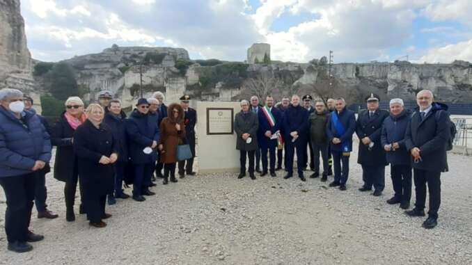 Intitolazione di Cava del sole a Sassoli