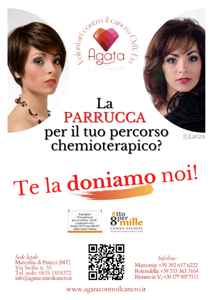 locandina nuove parrucche radiolaser news matera potenza puglia basilicata