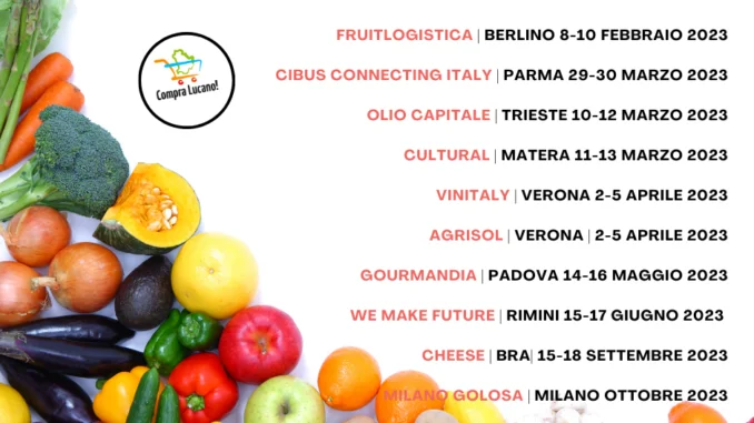 calendario fieristico 2023 card