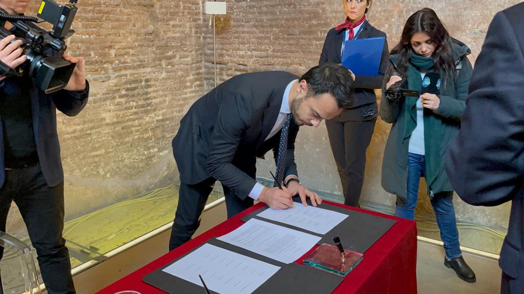 LA PROVINCIA SOTTOSCRIVE L'ATTO PER VIA APPIA PATRIMONIO UNESCO GLI INTERVENTI DI GIORDANO E BUFANO