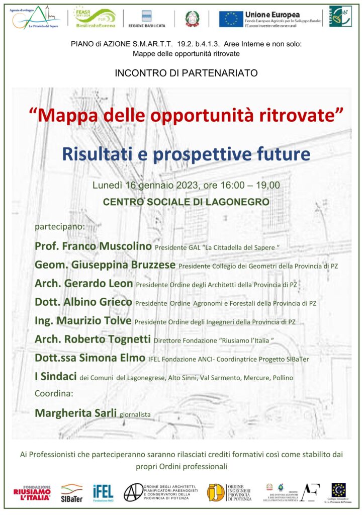 <strong>a lagonegro incontro su utilizzo patrimonio dismesso</strong> 1 lagonegro radio laser news matera potenza puglia basilicata