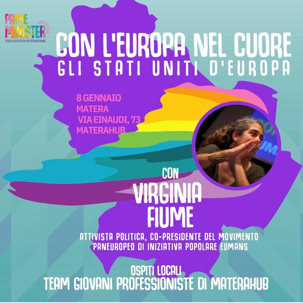 <strong>quarto appuntamento di prime minister basilicata</strong> 1 virginia fiume pmb radio laser news matera potenza puglia basilicata