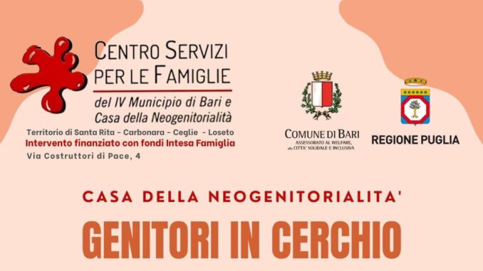 14-02-23 Casa della Genitorialità_partito il nuovo progetto Genitori in Cerchio_locandina