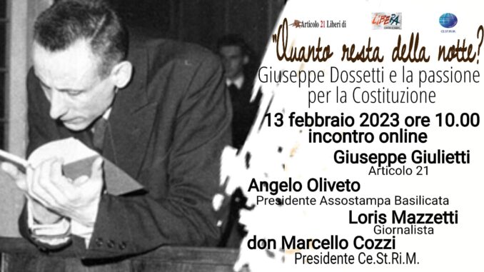 locandina dossetti