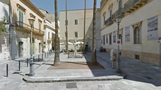 piazzetta panzera foto archivio