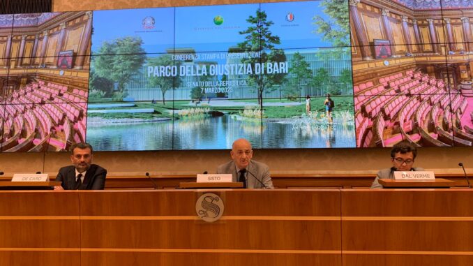 07-03-23 presentato a Roma il progetto del nuovo Parco della Giustizia