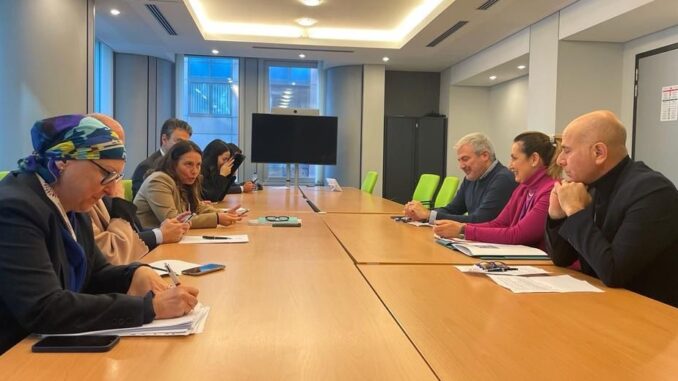 Bruxelles, tavolo incontro on. Chiara Gemma, ministro Alessandra Locatelli