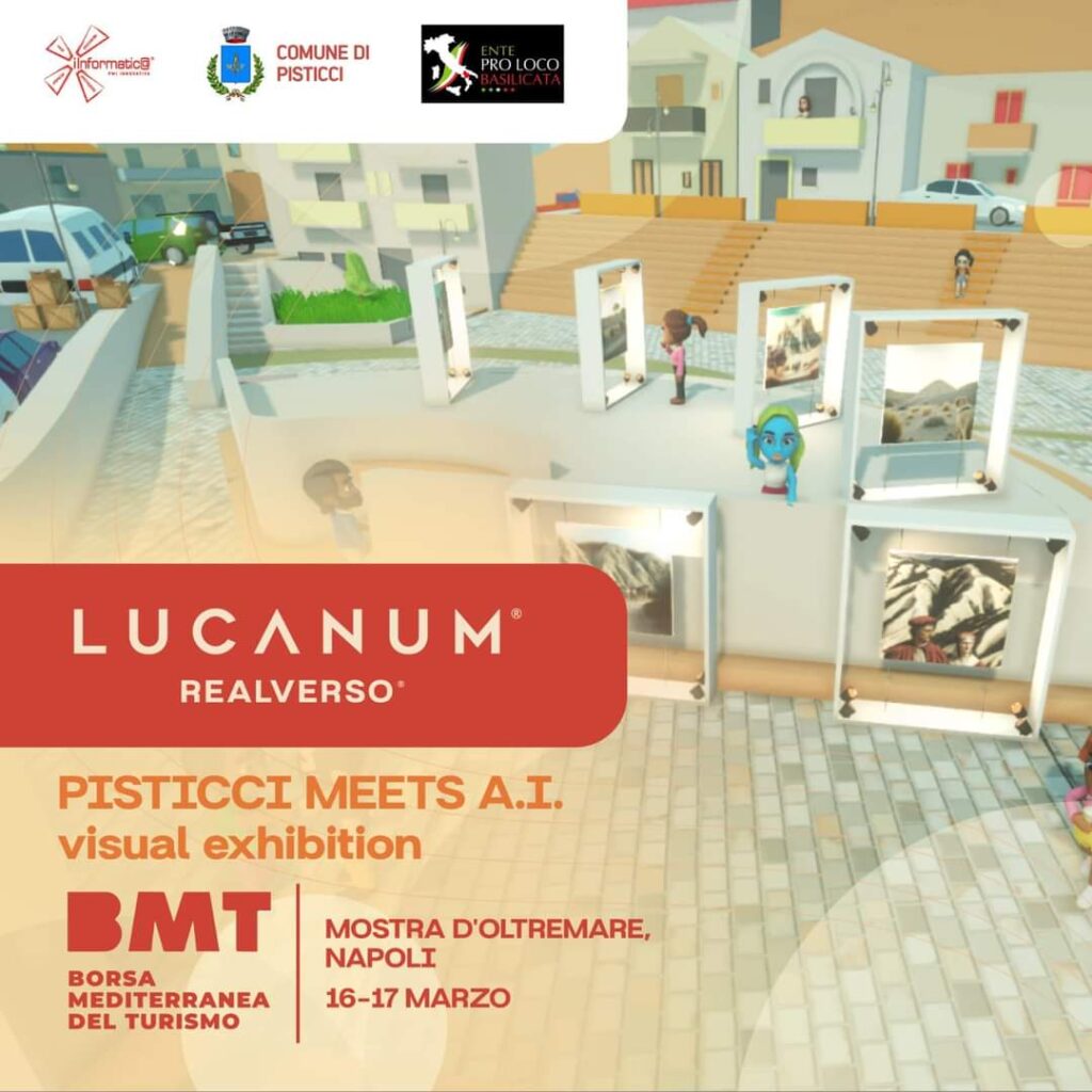 alla borsa mediterranea del turismo la mostra di intelligenza artificiale nel realverso, metaverso della sostenibilità 1 fb img 1678910729799 radiolaser news matera potenza puglia basilicata