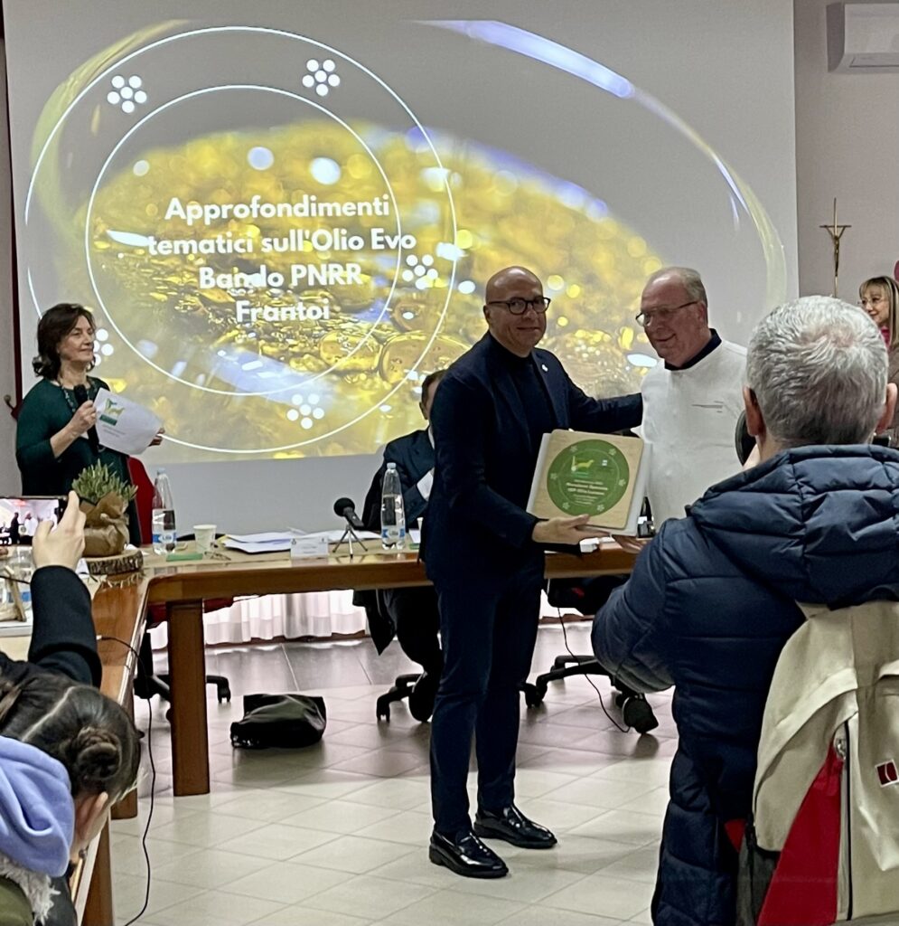 braia: dopo l’olio lucano igp, è tempo di fare di più. premio olivarum occasione per rilancio comparto. presto la carta degli olii