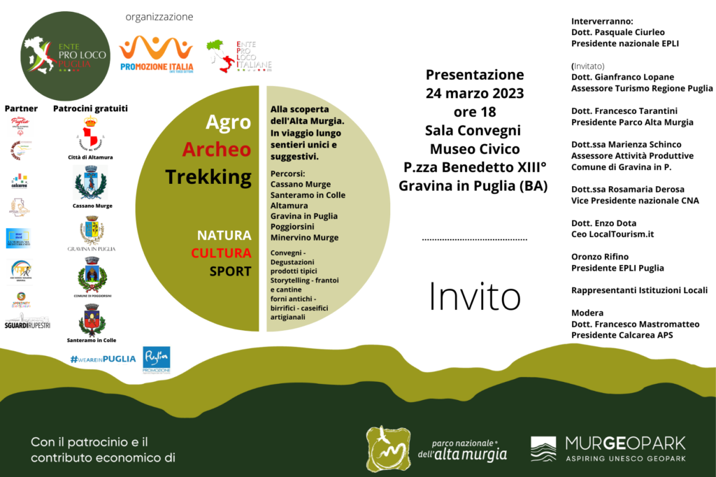 Presentazione dell'Ente Pro Loco Italiane e dei progetti che interesseranno la Puglia.