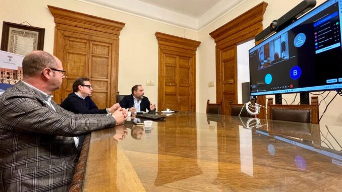UNA FASE DEL TAVOLO TECNICO SULLE S.P. 12 E 14