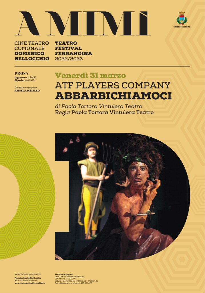 atf players company in scena al teatro festival ferrandina - a mimì 1 abbarbichiamoci radiolaser news matera potenza puglia basilicata