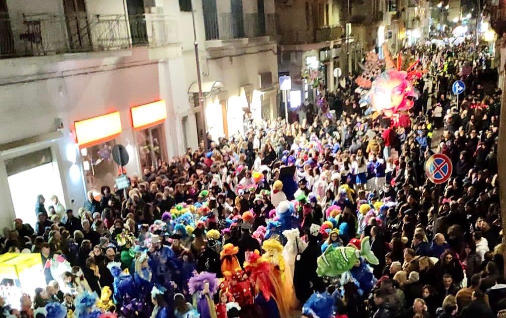 Spoglio Schede Gruppi Mascherati e Maschere di Carattere 70^ edizione Carnevale di Massafra