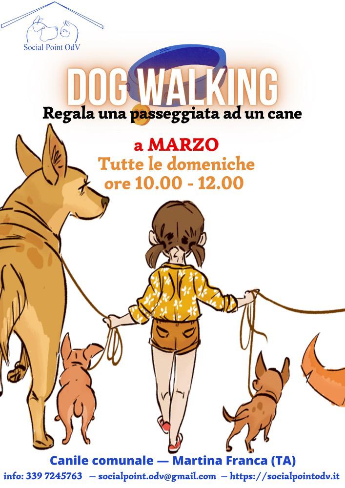 <strong>Dog walking, domenica 5 marzo al canile comunale</strong>