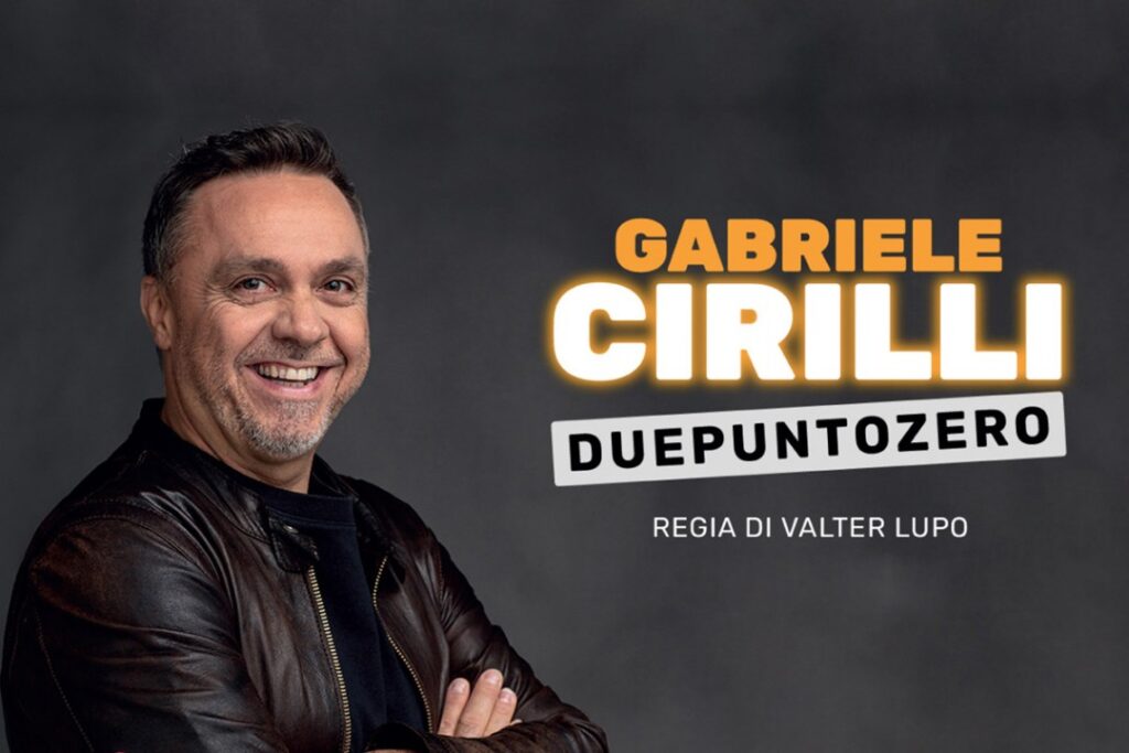 GABRIELE CIRILLI in "DUEPUNTOZERO" Domenica 19 Marzo ospite su Radio Laser