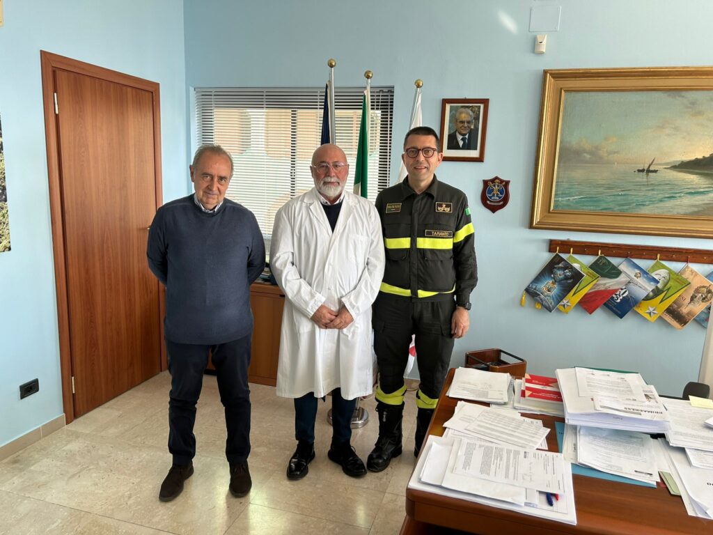 Taranto, 29 aprile 2023 – Giornata per la prevenzione del melanoma della pelle per i Vigili del Fuoco. melanoma