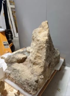 il restauro della statua 2 radio laser news matera potenza puglia basilicata