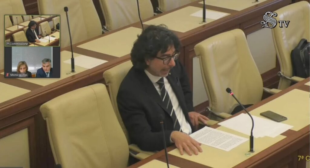 Il Maestro Piero Romano a Roma, l'incontro con la Commissione Cultura del Senato piero romano