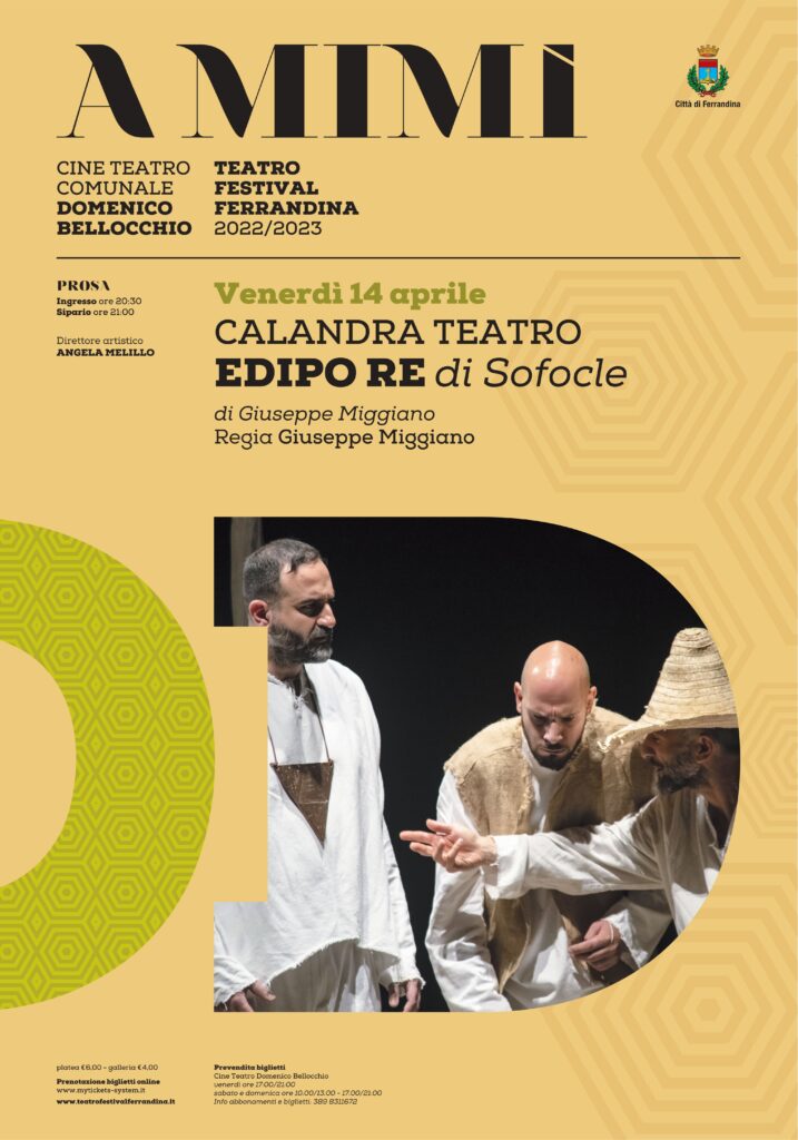 a mimì- teatro festival ferrandina in scena calandra teatro con “edipo re” di sofocle 1 edipo re radiolaser news matera potenza puglia basilicata