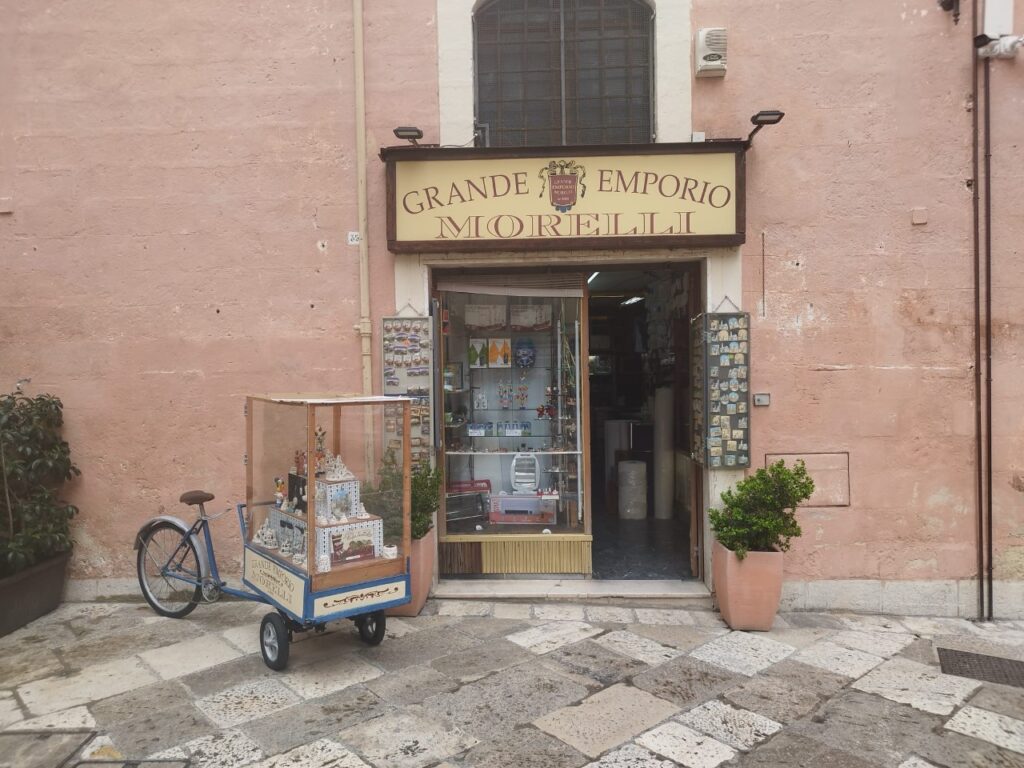 L’EMPORIO MORELLI DI MATERA, TRA I PIU' ANTICHI DELLA BASILICATA, COMPIE 140 ANNI DI ININTERROTTA ATTIVITA’ emporio morelli matera